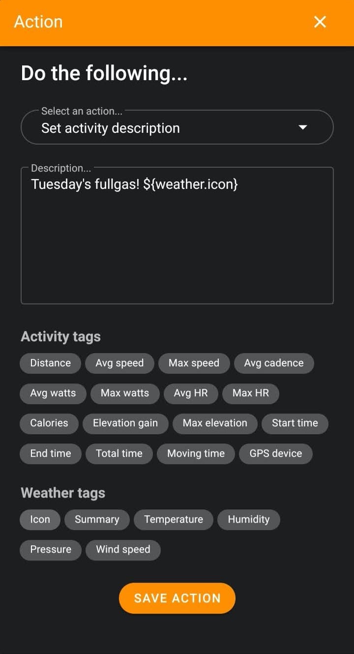 Strautomator screenshot 4
