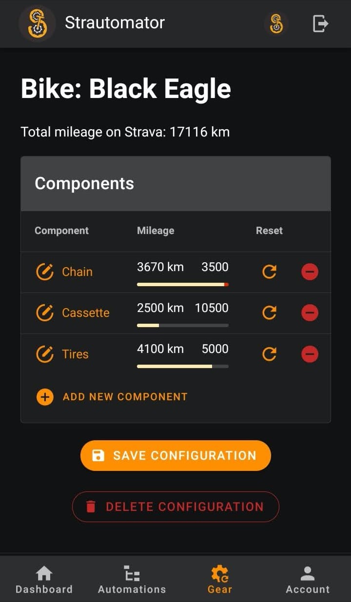Strautomator screenshot 5